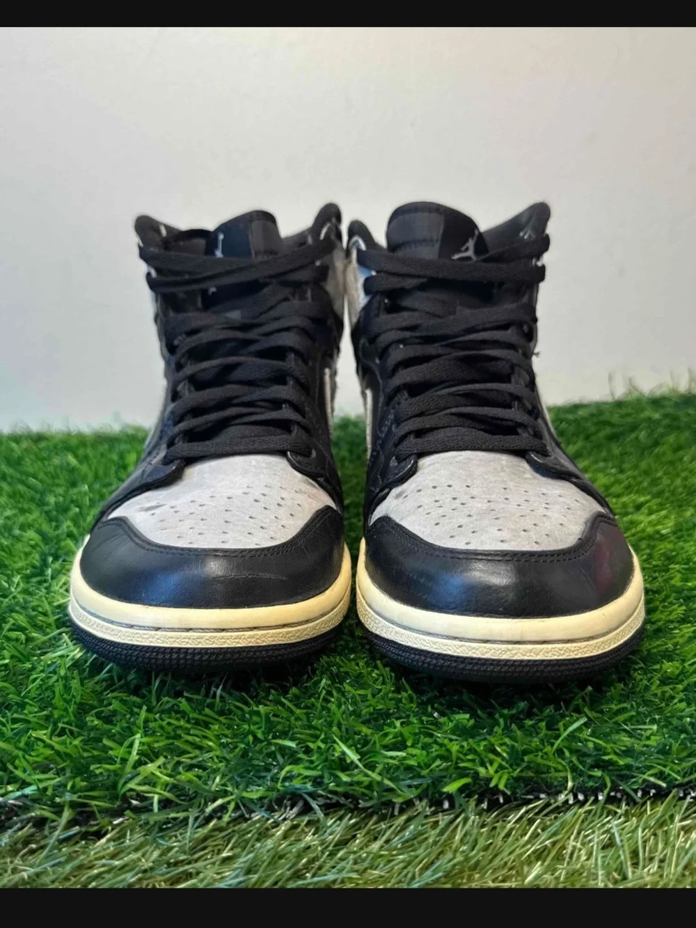 Nike Air Jordan 1 Retro Shadow 2009 Grey Black Men’s Size 9.5 Sneakers Shoes